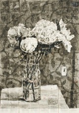 <div class="lightbox-artworktitle">Untitled (Peonies in Flask IV)</div><div class="lightbox-artworkyear">2010</div><div class="lightbox-artworkdescription">Indian ink on found pages</div><div class="lightbox-artworkdimension">200 cm x 140 cm</div><div class="lightbox-artworkdimension"></div><div class="lightbox-tagswithlinks"><A rel='nofollow' href='/page/1/?s=%23Ink'>#Ink</A> <A rel='nofollow' href='/page/1/?s=%23FoundPaper'>#FoundPaper</A> <A rel='nofollow' href='/page/1/?s=%23Flower'>#Flower</A></div>