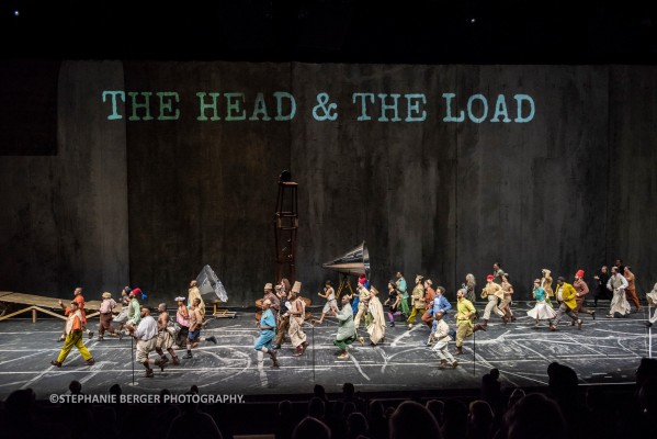 Performance of "The Head & the Load", Park Avenue Armory, New York, December 2018<br/>Photo: Stephanie Berger