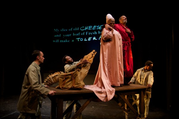 Performance of "Ubu and the Truth Commission", Market Theatre, Johannesburg, July 2014<br/>Photo: Luke Younge