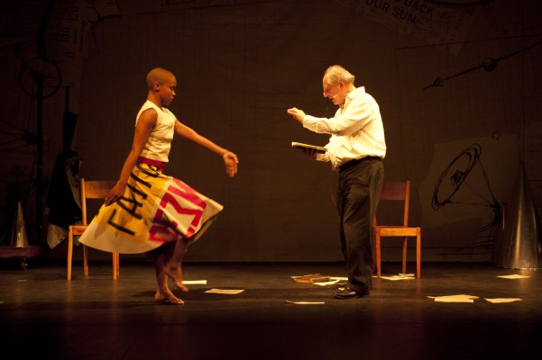 Dress rehearsal for "Refuse the Hour", Market Theatre, Johannesburg, September 2011<br/>Photo: John Hodgkiss