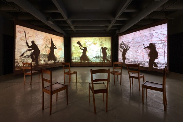 Installation view, "Notes Towards a Model Opera", Goodman Gallery Johannesburg, January 2016