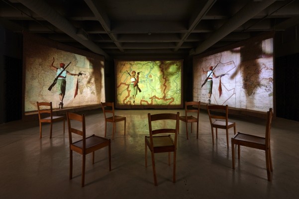 Installation view, "Notes Towards a Model Opera", Goodman Gallery Johannesburg, January 2016