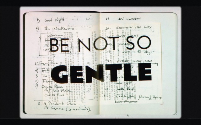 Still from "Notes Towards a Model Opera", 2015, Three channel film installation