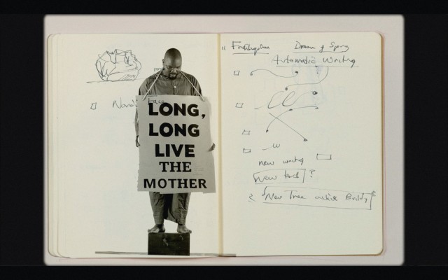 Still from "Notes Towards a Model Opera", 2015, Three channel film installation