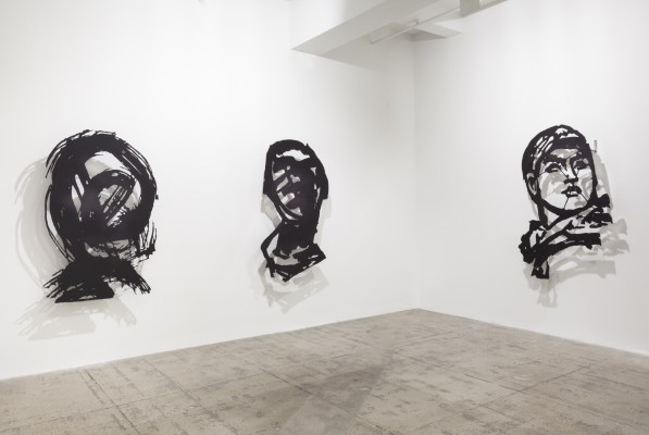 Installation view, "William: Kentridge: More Sweetly Play the Dance", Marian Goodman Gallery New York, January 2016