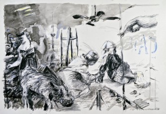 <div class="lightbox-artworktitle">Untitled (Study for Industry & Idleness)</div><div class="lightbox-artworkyear">1987</div><div class="lightbox-artworkdescription">Charcoal, pastel and coloured pencil on paper</div><div class="lightbox-artworkdimension"></div><div class="lightbox-artworkdimension"></div><div class="lightbox-tagswithlinks"><A rel='nofollow' href='/page/1/?s=%23Charcoal'>#Charcoal</A> <A rel='nofollow' href='/page/1/?s=%23Paper'>#Paper</A> <A rel='nofollow' href='/page/1/?s=%23EarlyWorks'>#EarlyWorks</A> <A rel='nofollow' href='/page/1/?s=%23ColouredPencil'>#ColouredPencil</A> <A rel='nofollow' href='/page/1/?s=%23Pastel'>#Pastel</A></div>