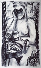 <div class="lightbox-artworktitle">Interval in the Dress Circle </div><div class="lightbox-artworkyear">1985 </div><div class="lightbox-artworkdescription">Charcoal on paper</div><div class="lightbox-artworkdimension"></div><div class="lightbox-artworkdimension"></div><div class="lightbox-tagswithlinks"><A rel='nofollow' href='/page/1/?s=%23Charcoal'>#Charcoal</A> <A rel='nofollow' href='/page/1/?s=%23Paper'>#Paper</A> <A rel='nofollow' href='/page/1/?s=%23EarlyWorks'>#EarlyWorks</A></div>