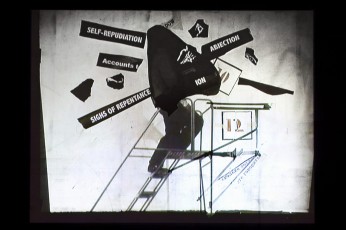 <div class="lightbox-artworktitle">I Am Not Me, The Horse is Not Mine</div><div class="lightbox-artworkyear">2008</div><div class="lightbox-artworkdescription">Installation of 8 film fragments, DVCam, HDV transferred to DVD</div><div class="lightbox-artworkdimension">6 minutes</div><div class="lightbox-artworkdimension">Edition of 11</div><div class="lightbox-tagswithlinks"><A rel='nofollow' href='/page/1/?s=%23Installation'>#Installation</A> <A rel='nofollow' href='/page/1/?s=%23Edition'>#Edition</A> <A rel='nofollow' href='/page/1/?s=%23MultipleChannel'>#MultipleChannel</A> <A rel='nofollow' href='/page/1/?s=%23Animation'>#Animation</A> <A rel='nofollow' href='/page/1/?s=%23LiveAction'>#LiveAction</A> <A rel='nofollow' href='/page/1/?s=%23TheNose'>#TheNose</A></div>