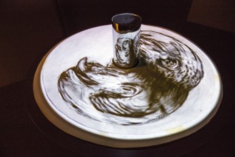 <div class="lightbox-artworktitle">What Will Come (Has Already Come)</div><div class="lightbox-artworkyear">2007</div><div class="lightbox-artworkdescription">35mm film transferred to DVD, anamorphic projection onto table top </div><div class="lightbox-artworkdimension">8 min 40 sec</div><div class="lightbox-artworkdimension">Edition of 14</div><div class="lightbox-tagswithlinks"><A rel='nofollow' href='/page/1/?s=%23Charcoal'>#Charcoal</A> <A rel='nofollow' href='/page/1/?s=%23Installation'>#Installation</A> <A rel='nofollow' href='/page/1/?s=%23Edition'>#Edition</A> <A rel='nofollow' href='/page/1/?s=%23SingleChannel'>#SingleChannel</A> <A rel='nofollow' href='/page/1/?s=%23Animation'>#Animation</A> <A rel='nofollow' href='/page/1/?s=%23Anamorphic'>#Anamorphic</A></div>