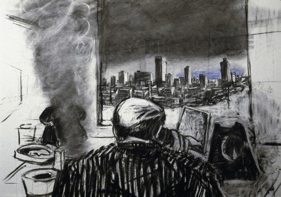 <div class="lightbox-artworktitle">Drawing for the film Sobriety, Obesity & Growing Old</div><div class="lightbox-artworkyear">1991</div><div class="lightbox-artworkdescription">Charcoal and pastel on paper</div><div class="lightbox-artworkdimension">120 x 150 cm</div><div class="lightbox-artworkdimension"></div><div class="lightbox-tagswithlinks"><a rel='nofollow' href='/page/1/?s=%23Charcoal'>#Charcoal</A> <a rel='nofollow' href='/page/1/?s=%23Paper'>#Paper</A> <a rel='nofollow' href='/page/1/?s=%23DrawingsForProjection'>#DrawingsForProjection</A> <a rel='nofollow' href='/page/1/?s=%23Pastel'>#Pastel</A> <a rel='nofollow' href='/page/1/?s=%23SobrietyObesityAndGrowingOld'>#SobrietyObesityAndGrowingOld</A></div>