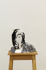 <div class="lightbox-artworktitle">Portrait 1912 (D)</div><div class="lightbox-artworkyear">2016</div><div class="lightbox-artworkdescription">Indian ink, found paper, cardboard</div><div class="lightbox-artworkdimension">33 x 41 x 26 cm</div><div class="lightbox-artworkdimension"></div><div class="lightbox-tagswithlinks"><a rel='nofollow' href='/page/1/?s=%23Ink'>#Ink</A> <a rel='nofollow' href='/page/1/?s=%23FoundPaper'>#FoundPaper</A> <a rel='nofollow' href='/page/1/?s=%23Lulu'>#Lulu</A> <a rel='nofollow' href='/page/1/?s=%23Cardboard'>#Cardboard</A></div>