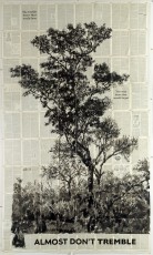 <div class="lightbox-artworktitle">Untitled (Almost Don't Tremble)</div><div class="lightbox-artworkyear">2019</div><div class="lightbox-artworkdescription">Indian ink on found pages </div><div class="lightbox-artworkdimension">235 x 137 cm</div><div class="lightbox-artworkdimension"></div><div class="lightbox-tagswithlinks"><a rel='nofollow' href='/page/1/?s=%23Ink'>#Ink</A> <a rel='nofollow' href='/page/1/?s=%23FoundPaper'>#FoundPaper</A> <a rel='nofollow' href='/page/1/?s=%23Tree'>#Tree</A> <a rel='nofollow' href='/page/1/?s=%23Text'>#Text</A> <a rel='nofollow' href='/page/1/?s=%23WaitingForTheSibyl'>#WaitingForTheSibyl</A></div>