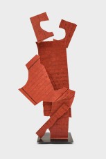 <div class="lightbox-artworktitle">Paper Procession V</div><div class="lightbox-artworkyear">2023</div><div class="lightbox-artworkdescription">Steel, Aluminium sheets and Oil paint</div><div class="lightbox-artworkdimension">Main dimensions: 141 X 70 X 39 CM (H X W X D)</div><div class="lightbox-artworkdimension">Edition of 6 plus 1 AP</div>