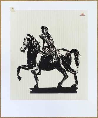 <div class="lightbox-artworktitle">Marcus Aurelius</div><div class="lightbox-artworkyear">2016</div><div class="lightbox-artworkdescription">A hand-printed combination using lithography, relief print, from laser-cut block and letterpress.Paper: chin collé of 135 gsm Zerkall supported by 310 gsm Magnani Incisioni paper. Zerkall chin collé paper has been stained with watercolour.</div><div class="lightbox-artworkdimension">55 x 45.2 cm</div><div class="lightbox-artworkdimension">Edition of 60</div><div class="lightbox-tagswithlinks"><a rel='nofollow' href='/page/1/?s=%23Series'>#Series</A> <a rel='nofollow' href='/page/1/?s=%23Edition'>#Edition</A> <a rel='nofollow' href='/page/1/?s=%23Triumphs&Laments'>#Triumphs&Laments</A> <a rel='nofollow' href='/page/1/?s=%23Lithograph'>#Lithograph</A></div>
