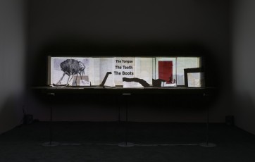 <div class="lightbox-artworktitle">KABOOM!</div><div class="lightbox-artworkyear">2017-18</div><div class="lightbox-artworkdescription">Three channel HD film installation: model stage, paper props, found objects and three mini-projectors with stands</div><div class="lightbox-artworkdimension">18 min 38 sec</div><div class="lightbox-artworkdimension">Edition of 4</div><div class="lightbox-tagswithlinks"><a rel='nofollow' href='/page/1/?s=%23ModelTheatre'>#ModelTheatre</A> <a rel='nofollow' href='/page/1/?s=%23Installation'>#Installation</A> <a rel='nofollow' href='/page/1/?s=%23MultipleChannel'>#MultipleChannel</A> <a rel='nofollow' href='/page/1/?s=%23Animation'>#Animation</A> <a rel='nofollow' href='/page/1/?s=%23LiveAction'>#LiveAction</A> <a rel='nofollow' href='/page/1/?s=%23TheHead&TheLoad'>#TheHead&TheLoad</A></div>