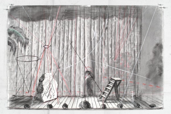 <div class="lightbox-artworktitle">Drawing for The Magic Flute (Closed Curtain)</div><div class="lightbox-artworkyear">2004</div><div class="lightbox-artworkdescription">Charcoal, Pastel and Coloured pencil on paper</div><div class="lightbox-artworkdimension">100 x 130 cm</div><div class="lightbox-artworkdimension"></div><div class="lightbox-tagswithlinks"><A rel='nofollow' href='/page/1/?s=%23Charcoal'>#Charcoal</A> <A rel='nofollow' href='/page/1/?s=%23Paper'>#Paper</A> <A rel='nofollow' href='/page/1/?s=%23TheMagicFlute'>#TheMagicFlute</A> <A rel='nofollow' href='/page/1/?s=%23ColouredPencil'>#ColouredPencil</A> <A rel='nofollow' href='/page/1/?s=%23Pastel'>#Pastel</A></div>