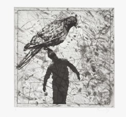 <div class="lightbox-artworktitle">Bird Catching (3. Man with Bird on Head)</div><div class="lightbox-artworkyear">2006</div><div class="lightbox-artworkdescription">Drypoint and Aquatint on Hahnemühle, Warm White 300</div><div class="lightbox-artworkdimension">47 x 47 cm</div><div class="lightbox-artworkdimension">Edition of 18</div><div class="lightbox-tagswithlinks"><A href='/page/1/?s=%23Paper'>#Paper</A> <A href='/page/1/?s=%23Series'>#Series</A> <A href='/page/1/?s=%23Edition'>#Edition</A> <A href='/page/1/?s=%23Etching'>#Etching</A> <A href='/page/1/?s=%23TheMagicFlute'>#TheMagicFlute</A> <A href='/page/1/?s=%23Drypoint'>#Drypoint</A> <A href='/page/1/?s=%23Aquatint'>#Aquatint</A></div>