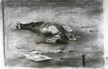 <div class="lightbox-artworktitle">Drawing for the film Felix in Exile</div><div class="lightbox-artworkyear">1994</div><div class="lightbox-artworkdescription">Charcoal on paper or charcoal and pastel on paper</div><div class="lightbox-artworkdimension">120 x 160 cm</div><div class="lightbox-artworkdimension"></div><div class="lightbox-tagswithlinks"><a rel='nofollow' href='/page/1/?s=%23Charcoal'>#Charcoal</A> <a rel='nofollow' href='/page/1/?s=%23Paper'>#Paper</A> <a rel='nofollow' href='/page/1/?s=%23DrawingsForProjection'>#DrawingsForProjection</A> <a rel='nofollow' href='/page/1/?s=%23Pastel'>#Pastel</A> <a rel='nofollow' href='/page/1/?s=%23FelixInExile'>#FelixInExile</A></div>