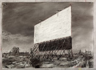 <div class="lightbox-artworktitle">Drawing for the film Other Faces</div><div class="lightbox-artworkyear">2011</div><div class="lightbox-artworkdescription">Charcoal and coloured pencil on paper</div><div class="lightbox-artworkdimension">56.5 x 78.5 cm</div><div class="lightbox-artworkdimension"></div><div class="lightbox-tagswithlinks"><a rel='nofollow' href='/page/1/?s=%23Charcoal'>#Charcoal</A> <a rel='nofollow' href='/page/1/?s=%23Paper'>#Paper</A> <a rel='nofollow' href='/page/1/?s=%23DrawingsForProjection'>#DrawingsForProjection</A> <a rel='nofollow' href='/page/1/?s=%23ColouredPencil'>#ColouredPencil</A> <a rel='nofollow' href='/page/1/?s=%23OtherFaces'>#OtherFaces</A></div>