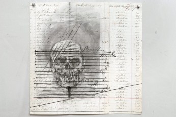 <div class="lightbox-artworktitle">Drawing for Black Box / Chambre Noire (Skull)</div><div class="lightbox-artworkyear">2005</div><div class="lightbox-artworkdescription">Charcoal on found paper</div><div class="lightbox-artworkdimension"></div><div class="lightbox-artworkdimension"></div><div class="lightbox-tagswithlinks"><A rel='nofollow' href='/page/1/?s=%23Charcoal'>#Charcoal</A> <A rel='nofollow' href='/page/1/?s=%23FoundPaper'>#FoundPaper</A> <A rel='nofollow' href='/page/1/?s=%23BlackBoxChambreNoire'>#BlackBoxChambreNoire</A></div>