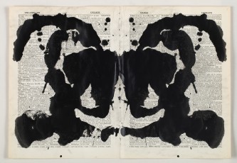 <div class="lightbox-artworktitle">Untitled (Rorschach 3)</div><div class="lightbox-artworkyear">2015</div><div class="lightbox-artworkdescription">Indian ink on Shorter Oxford Dictionary pages</div><div class="lightbox-artworkdimension">27 x 39.5 cm</div><div class="lightbox-artworkdimension"></div><div class="lightbox-tagswithlinks"><a rel='nofollow' href='/page/1/?s=%23Ink'>#Ink</A> <a rel='nofollow' href='/page/1/?s=%23FoundPaper'>#FoundPaper</A> <a rel='nofollow' href='/page/1/?s=%23Lulu'>#Lulu</A></div>