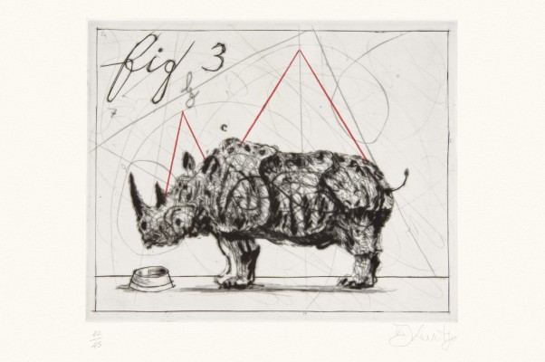 <div class="lightbox-artworktitle">Three Rhinos, Fig. 3</div><div class="lightbox-artworkyear">2005</div><div class="lightbox-artworkdescription">Drypoint and Pastel on Hahnemühle Copperplate, Warm White 300</div><div class="lightbox-artworkdimension">28.5 x 32.5 cm</div><div class="lightbox-artworkdimension">Edition of 45</div><div class="lightbox-tagswithlinks"><A href='/page/1/?s=%23Paper'>#Paper</A> <A href='/page/1/?s=%23Series'>#Series</A> <A href='/page/1/?s=%23Edition'>#Edition</A> <A href='/page/1/?s=%23TheMagicFlute'>#TheMagicFlute</A> <A href='/page/1/?s=%23Pastel'>#Pastel</A> <A href='/page/1/?s=%23Drypoint'>#Drypoint</A></div>