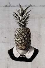 <div class="lightbox-artworktitle">Mask for The Great Yes, The Great No (pineapple)</div><div class="lightbox-artworkyear">2024</div><div class="lightbox-artworkdescription">Cardboard, digital print, Indian ink , white-out, coloured pencil and lithographic crayon
</div><div class="lightbox-artworkdimension">92.5 x 49.5 cm</div><div class="lightbox-artworkdimension">Edition of 2</div>