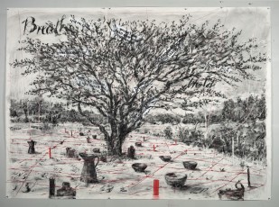 <div class="lightbox-artworktitle">Drawing for Studio Life (Breathe)</div><div class="lightbox-artworkyear">2020</div><div class="lightbox-artworkdescription">Charcoal and red pencil on paper</div><div class="lightbox-artworkdimension">152 x 209 cm</div><div class="lightbox-artworkdimension"></div><div class="lightbox-tagswithlinks"><A rel='nofollow' href='/page/1/?s=%23Charcoal'>#Charcoal</A> <A rel='nofollow' href='/page/1/?s=%23Paper'>#Paper</A> <A rel='nofollow' href='/page/1/?s=%23StudioLife'>#StudioLife</A></div>
