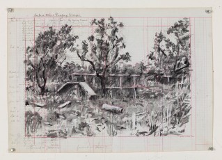 <div class="lightbox-artworktitle">Untitled (Surface Water Pumping Charges) </div><div class="lightbox-artworkyear">2016</div><div class="lightbox-artworkdescription">Charcoal, pastel and red pencil on found ledger pages</div><div class="lightbox-artworkdimension">47 x 66,8 cm</div><div class="lightbox-artworkdimension"></div><div class="lightbox-tagswithlinks"><A rel='nofollow' href='/page/1/?s=%23Charcoal'>#Charcoal</A> <A rel='nofollow' href='/page/1/?s=%23FoundPaper'>#FoundPaper</A> <A rel='nofollow' href='/page/1/?s=%23Landscape'>#Landscape</A> <A rel='nofollow' href='/page/1/?s=%23MiningLandscapes'>#MiningLandscapes</A> <A rel='nofollow' href='/page/1/?s=%23ColouredPencil'>#ColouredPencil</A> <A rel='nofollow' href='/page/1/?s=%23Pastel'>#Pastel</A></div>