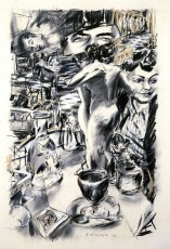 <div class="lightbox-artworktitle">Flood at the Opera House</div><div class="lightbox-artworkyear">1986</div><div class="lightbox-artworkdescription">Charcoal, pastel and gouache on paper</div><div class="lightbox-artworkdimension">100 x 73 cm</div><div class="lightbox-artworkdimension"></div><div class="lightbox-tagswithlinks"><a rel='nofollow' href='/page/1/?s=%23Charcoal'>#Charcoal</A> <a rel='nofollow' href='/page/1/?s=%23Paper'>#Paper</A> <a rel='nofollow' href='/page/1/?s=%23EarlyWorks'>#EarlyWorks</A> <a rel='nofollow' href='/page/1/?s=%23Pastel'>#Pastel</A> <a rel='nofollow' href='/page/1/?s=%23Gouache'>#Gouache</A></div>