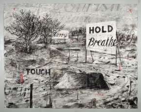 <div class="lightbox-artworktitle">Drawing for Studio Life (Hold, Breathe, Touch)</div><div class="lightbox-artworkyear">2020</div><div class="lightbox-artworkdescription">Charcoal and red pencil on paper</div><div class="lightbox-artworkdimension">152.5 x 194.5 cm</div><div class="lightbox-artworkdimension"></div><div class="lightbox-tagswithlinks"><A rel='nofollow' href='/page/1/?s=%23Charcoal'>#Charcoal</A> <A rel='nofollow' href='/page/1/?s=%23Paper'>#Paper</A> <A rel='nofollow' href='/page/1/?s=%23StudioLife'>#StudioLife</A></div>