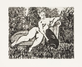 <div class="lightbox-artworktitle">Chaise Longue</div><div class="lightbox-artworkyear">2010</div><div class="lightbox-artworkdescription">Sugarlift aquatint, spitbite aquatint, drypoint, etching and burnishing on Somerset Velvet, Soft White, 300gsm</div><div class="lightbox-artworkdimension"></div><div class="lightbox-artworkdimension">Edition of 50</div><div class="lightbox-tagswithlinks"><a rel='nofollow' href='/page/1/?s=%23Edition'>#Edition</A> <a rel='nofollow' href='/page/1/?s=%23Etching'>#Etching</A> <a rel='nofollow' href='/page/1/?s=%23TheNose'>#TheNose</A></div>