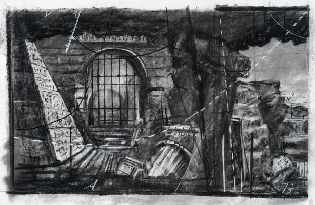 <div class="lightbox-artworktitle">Drawing for The Magic Flute (Obelisk and Gate)</div><div class="lightbox-artworkyear">2004</div><div class="lightbox-artworkdescription">Charcoal and Pastel on paper</div><div class="lightbox-artworkdimension"></div><div class="lightbox-artworkdimension"></div><div class="lightbox-tagswithlinks"><A rel='nofollow' href='/page/1/?s=%23Charcoal'>#Charcoal</A> <A rel='nofollow' href='/page/1/?s=%23Paper'>#Paper</A> <A rel='nofollow' href='/page/1/?s=%23TheMagicFlute'>#TheMagicFlute</A> <A rel='nofollow' href='/page/1/?s=%23Pastel'>#Pastel</A></div>