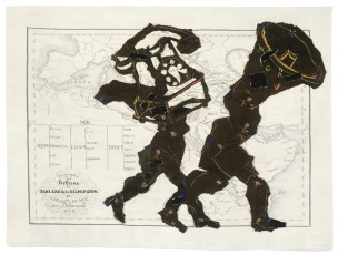 <div class="lightbox-artworktitle">Porter Series: Géographie des Hebreux ou Tableau de la Dispersion des Enfants de Noë (Noah Tapestry)</div><div class="lightbox-artworkyear">2001-05</div><div class="lightbox-artworkdescription">Tapestry weave with embroidery. Warp: polyester. Weft and embroidery: mohair, acrylic and polyester</div><div class="lightbox-artworkdimension">244 x 325 cm</div><div class="lightbox-artworkdimension">Edition of 3</div><div class="lightbox-tagswithlinks"></div>