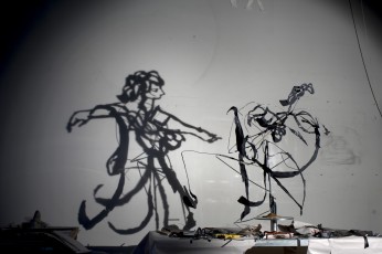 <div class="lightbox-artworktitle">Construction for Return (Coloratura)</div><div class="lightbox-artworkyear">2008</div><div class="lightbox-artworkdescription">Wire, torn black paper, board adhesive tape, dowel sticks, steel rods, ruler, clamps, wooden board, turntable</div><div class="lightbox-artworkdimension">116 x 140  x 60 cm</div><div class="lightbox-artworkdimension"></div><div class="lightbox-tagswithlinks"><a rel='nofollow' href='/page/1/?s=%23Paper'>#Paper</A> <a rel='nofollow' href='/page/1/?s=%23Series'>#Series</A> <a rel='nofollow' href='/page/1/?s=%23Steel'>#Steel</A> <a rel='nofollow' href='/page/1/?s=%23Wood'>#Wood</A> <a rel='nofollow' href='/page/1/?s=%23ShadowSculpture'>#ShadowSculpture</A> <a rel='nofollow' href='/page/1/?s=%23Rotating'>#Rotating</A></div>