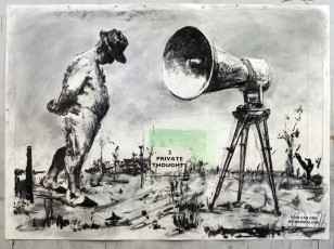 <div class="lightbox-artworktitle">Drawing for Studio Life (2 Private Thoughts) </div><div class="lightbox-artworkyear">2021</div><div class="lightbox-artworkdescription">Indian ink, Charcoal, Pastel and Collage on paper</div><div class="lightbox-artworkdimension"></div><div class="lightbox-artworkdimension"></div><div class="lightbox-tagswithlinks"><A rel='nofollow' href='/page/1/?s=%23Charcoal'>#Charcoal</A> <A rel='nofollow' href='/page/1/?s=%23Paper'>#Paper</A> <A rel='nofollow' href='/page/1/?s=%23SelfPortrait'>#SelfPortrait</A> <A rel='nofollow' href='/page/1/?s=%23Collage'>#Collage</A> <A rel='nofollow' href='/page/1/?s=%23StudioLife'>#StudioLife</A> <A rel='nofollow' href='/page/1/?s=%23DigitalPrint'>#DigitalPrint</A> <A rel='nofollow' href='/page/1/?s=%23Pastel'>#Pastel</A></div>