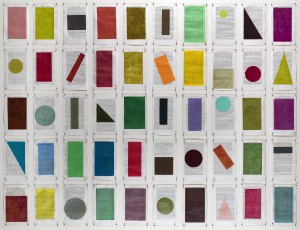 <div class="lightbox-artworktitle">Sonnet I</div><div class="lightbox-artworkyear">2014</div><div class="lightbox-artworkdescription"> Pastel and watercolour on book pages tabbed to Velin Arches</div><div class="lightbox-artworkdimension">121 x 161 cm</div><div class="lightbox-artworkdimension"></div><div class="lightbox-tagswithlinks"><a rel='nofollow' href='/page/1/?s=%23FoundPaper'>#FoundPaper</A> <a rel='nofollow' href='/page/1/?s=%23FlipBook'>#FlipBook</A> <a rel='nofollow' href='/page/1/?s=%23Watercolour'>#Watercolour</A> <a rel='nofollow' href='/page/1/?s=%23Pastel'>#Pastel</A> <a rel='nofollow' href='/page/1/?s=%23Sonnets'>#Sonnets</A></div>