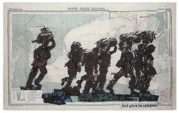 <div class="lightbox-artworktitle">South Polar Chart</div><div class="lightbox-artworkyear">2016</div><div class="lightbox-artworkdescription">Hand-woven mohair tapestry</div><div class="lightbox-artworkdimension">230 x 375 cm</div><div class="lightbox-artworkdimension">Edition of </div><div class="lightbox-tagswithlinks"></div>