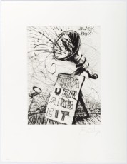 <div class="lightbox-artworktitle">Trauerarbeit </div><div class="lightbox-artworkyear">2005</div><div class="lightbox-artworkdescription">Etching</div><div class="lightbox-artworkdimension">32.5 x 25 cm</div><div class="lightbox-artworkdimension">Edition of 25</div><div class="lightbox-tagswithlinks"><A rel='nofollow' href='/page/1/?s=%23Text'>#Text</A> <A rel='nofollow' href='/page/1/?s=%23Edition'>#Edition</A> <A rel='nofollow' href='/page/1/?s=%23Etching'>#Etching</A> <A rel='nofollow' href='/page/1/?s=%23BlackBoxChambreNoire'>#BlackBoxChambreNoire</A></div>