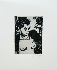 <div class="lightbox-artworktitle">Lulu (hand coloured)</div><div class="lightbox-artworkyear">2015</div><div class="lightbox-artworkdescription">Etching with hand-colouring on Hahnemuhle 300gm</div><div class="lightbox-artworkdimension">38 x 31 cm</div><div class="lightbox-artworkdimension">Edition of 8</div><div class="lightbox-tagswithlinks"><a rel='nofollow' href='/page/1/?s=%23Portrait'>#Portrait</A> <a rel='nofollow' href='/page/1/?s=%23Edition'>#Edition</A> <a rel='nofollow' href='/page/1/?s=%23Etching'>#Etching</A> <a rel='nofollow' href='/page/1/?s=%23Lulu'>#Lulu</A></div>