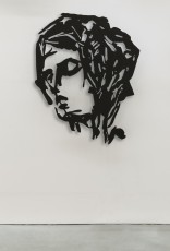 <div class="lightbox-artworktitle">Head (Woman with turned cheek)</div><div class="lightbox-artworkyear">2016</div><div class="lightbox-artworkdescription">Laser-cut stainless steel, acrylic based paint</div><div class="lightbox-artworkdimension">141 x 178 cm</div><div class="lightbox-artworkdimension">Edition of 4</div><div class="lightbox-tagswithlinks"><a rel='nofollow' href='/page/1/?s=%23Series'>#Series</A> <a rel='nofollow' href='/page/1/?s=%23Steel'>#Steel</A> <a rel='nofollow' href='/page/1/?s=%23Edition'>#Edition</A> <a rel='nofollow' href='/page/1/?s=%23Triumphs&Laments'>#Triumphs&Laments</A></div>