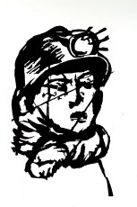 <div class="lightbox-artworktitle">Head (Miner)</div><div class="lightbox-artworkyear">2016</div><div class="lightbox-artworkdescription">Laser-cut stainless steel and Acrylic based paint</div><div class="lightbox-artworkdimension">117 x 186 cm</div><div class="lightbox-artworkdimension">Edition of 4</div><div class="lightbox-tagswithlinks"><A rel='nofollow' href='/page/1/?s=%23Series'>#Series</A> <A rel='nofollow' href='/page/1/?s=%23Steel'>#Steel</A> <A rel='nofollow' href='/page/1/?s=%23Edition'>#Edition</A> <A rel='nofollow' href='/page/1/?s=%23Acrylic'>#Acrylic</A> <A rel='nofollow' href='/page/1/?s=%23MoreSweetlyPlayTheDance'>#MoreSweetlyPlayTheDance</A></div>