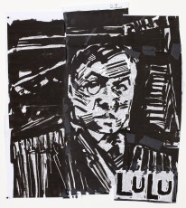 <div class="lightbox-artworktitle">Drawing for Lulu (Dr Schön)</div><div class="lightbox-artworkyear">2013</div><div class="lightbox-artworkdescription">Indian Ink on pages from various Shorter Oxford English Dictionary on Historical Principles, Third Edition Revised and Edited by C.T. Onions 1930 - 1950</div><div class="lightbox-artworkdimension"></div><div class="lightbox-artworkdimension"></div><div class="lightbox-tagswithlinks"><a rel='nofollow' href='/page/1/?s=%23Ink'>#Ink</A> <a rel='nofollow' href='/page/1/?s=%23FoundPaper'>#FoundPaper</A> <a rel='nofollow' href='/page/1/?s=%23Portrait'>#Portrait</A> <a rel='nofollow' href='/page/1/?s=%23Text'>#Text</A> <a rel='nofollow' href='/page/1/?s=%23Lulu'>#Lulu</A></div>