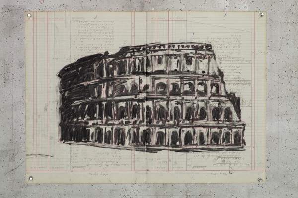 <div class="lightbox-artworktitle">Drawing for Triumphs and Laments (Colosseum)</div><div class="lightbox-artworkyear">2015</div><div class="lightbox-artworkdescription">Charcoal and red pencil on found ledger pages</div><div class="lightbox-artworkdimension">48 x 67 cm</div><div class="lightbox-artworkdimension"></div><div class="lightbox-tagswithlinks"><a rel='nofollow' href='/page/1/?s=%23Charcoal'>#Charcoal</A> <a rel='nofollow' href='/page/1/?s=%23FoundPaper'>#FoundPaper</A> <a rel='nofollow' href='/page/1/?s=%23Triumphs&Laments'>#Triumphs&Laments</A></div>