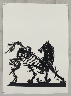 <div class="lightbox-artworktitle">Drawing for Triumphs and Laments (Skeletal Horse)</div><div class="lightbox-artworkyear">2016</div><div class="lightbox-artworkdescription">Indian ink and torn black paper on Hahnemühle paper</div><div class="lightbox-artworkdimension">107 x 78 cm</div><div class="lightbox-artworkdimension"></div><div class="lightbox-tagswithlinks"><a rel='nofollow' href='/page/1/?s=%23Ink'>#Ink</A> <a rel='nofollow' href='/page/1/?s=%23Paper'>#Paper</A> <a rel='nofollow' href='/page/1/?s=%23Triumphs&Laments'>#Triumphs&Laments</A></div>