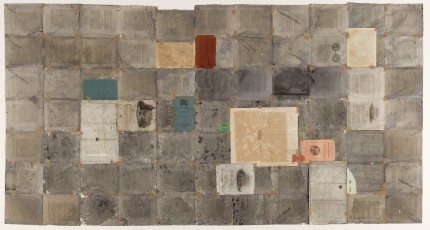 <div class="lightbox-artworktitle">Backdrop for Wozzeck</div><div class="lightbox-artworkyear">2017</div><div class="lightbox-artworkdescription">Collage of Indian ink on found pages</div><div class="lightbox-artworkdimension">150 x 287 cm</div><div class="lightbox-artworkdimension"></div><div class="lightbox-tagswithlinks"><a rel='nofollow' href='/page/1/?s=%23Ink'>#Ink</A> <a rel='nofollow' href='/page/1/?s=%23FoundPaper'>#FoundPaper</A> <a rel='nofollow' href='/page/1/?s=%23Collage'>#Collage</A> <a rel='nofollow' href='/page/1/?s=%23Wozzeck'>#Wozzeck</A></div>