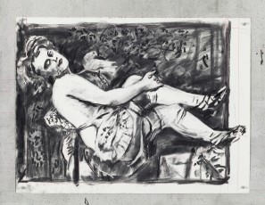 <div class="lightbox-artworktitle">Drawing for Wozzeck (14)</div><div class="lightbox-artworkyear">2016</div><div class="lightbox-artworkdescription">Charcoal and red pencil on Hahnemühle paper</div><div class="lightbox-artworkdimension">60 x 80 cm</div><div class="lightbox-artworkdimension"></div><div class="lightbox-tagswithlinks"><a rel='nofollow' href='/page/1/?s=%23Charcoal'>#Charcoal</A> <a rel='nofollow' href='/page/1/?s=%23Paper'>#Paper</A> <a rel='nofollow' href='/page/1/?s=%23Portrait'>#Portrait</A> <a rel='nofollow' href='/page/1/?s=%23Wozzeck'>#Wozzeck</A></div>