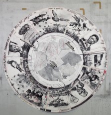 <div class="lightbox-artworktitle">Drawing for The Head & the Load (Tondo II)</div><div class="lightbox-artworkyear">2018 </div><div class="lightbox-artworkdescription">Charcoal, red pencil and digital print on paper </div><div class="lightbox-artworkdimension">147.5 cm (Diameter)</div><div class="lightbox-artworkdimension"></div><div class="lightbox-tagswithlinks"><a rel='nofollow' href='/page/1/?s=%23Charcoal'>#Charcoal</A> <a rel='nofollow' href='/page/1/?s=%23Paper'>#Paper</A> <a rel='nofollow' href='/page/1/?s=%23Text'>#Text</A> <a rel='nofollow' href='/page/1/?s=%23Collage'>#Collage</A> <a rel='nofollow' href='/page/1/?s=%23TheHead&TheLoad'>#TheHead&TheLoad</A> <a rel='nofollow' href='/page/1/?s=%23Tondo'>#Tondo</A></div>