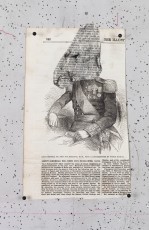 <div class="lightbox-artworktitle">Untitled (Nose in Uniform)</div><div class="lightbox-artworkyear">2019</div><div class="lightbox-artworkdescription">Paper collage and pencil on Illustrated London News pages</div><div class="lightbox-artworkdimension">23 x 14,2 cm</div><div class="lightbox-artworkdimension"></div><div class="lightbox-tagswithlinks"><a rel='nofollow' href='/page/1/?s=%23FoundPaper'>#FoundPaper</A> <a rel='nofollow' href='/page/1/?s=%23Portrait'>#Portrait</A> <a rel='nofollow' href='/page/1/?s=%23Collage'>#Collage</A> <a rel='nofollow' href='/page/1/?s=%23TheNose'>#TheNose</A> <a rel='nofollow' href='/page/1/?s=%23Pencil'>#Pencil</A></div>