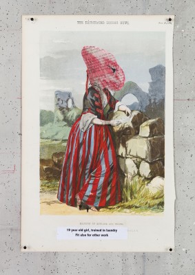 <div class="lightbox-artworktitle">Untitled (Nose in Striped Dress)</div><div class="lightbox-artworkyear">2009</div><div class="lightbox-artworkdescription">Coloured pencil and digital print collage on The Illustrated London News</div><div class="lightbox-artworkdimension">40 x 26 cm</div><div class="lightbox-artworkdimension"></div><div class="lightbox-tagswithlinks"><a rel='nofollow' href='/page/1/?s=%23Portrait'>#Portrait</A> <a rel='nofollow' href='/page/1/?s=%23Collage'>#Collage</A> <a rel='nofollow' href='/page/1/?s=%23TheNose'>#TheNose</A> <a rel='nofollow' href='/page/1/?s=%23ColouredPencil'>#ColouredPencil</A></div>